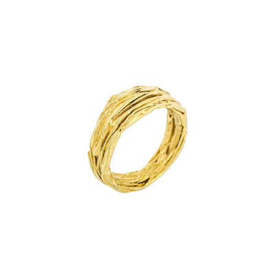 Sharlala Jewellery Paper Band Gold Vermeil - Radical Giving