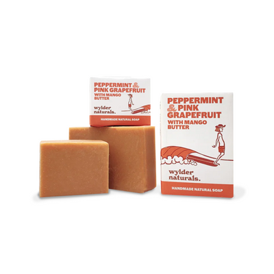Wylder Naturals Peppermint & Pink Grapefruit Soap - Radical Giving