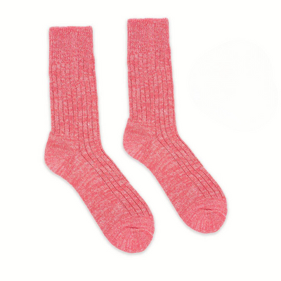 Socko Recycled Fleck Socks - Coral Pink, Radical Giving