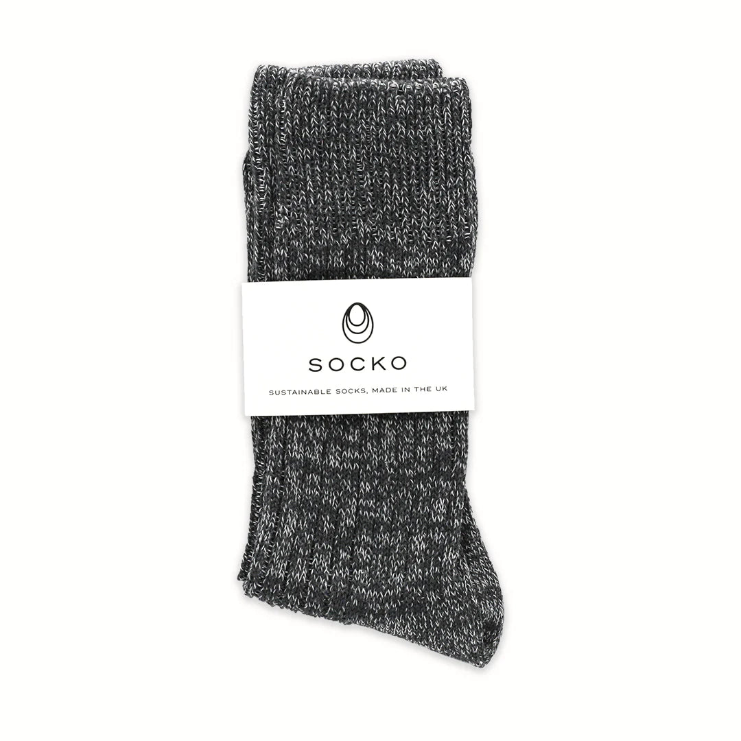 Socko Recycled Fleck Socks - Graphite