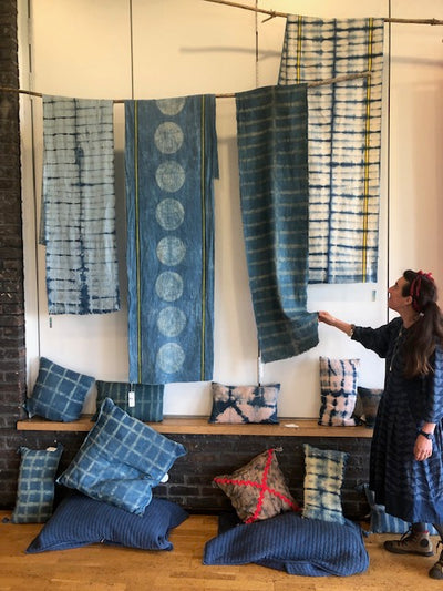Magical Indigo Blues and Shibori workshop Dye Your Own Bag | Friday 22nd March @ 6:30pm