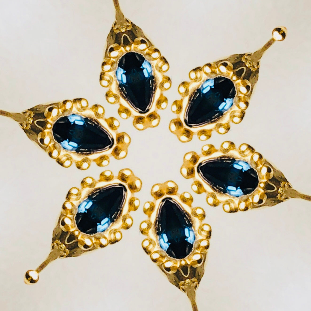 Sharlala Jewellery Blue & Blue Sapphire Ring - Radical Giving