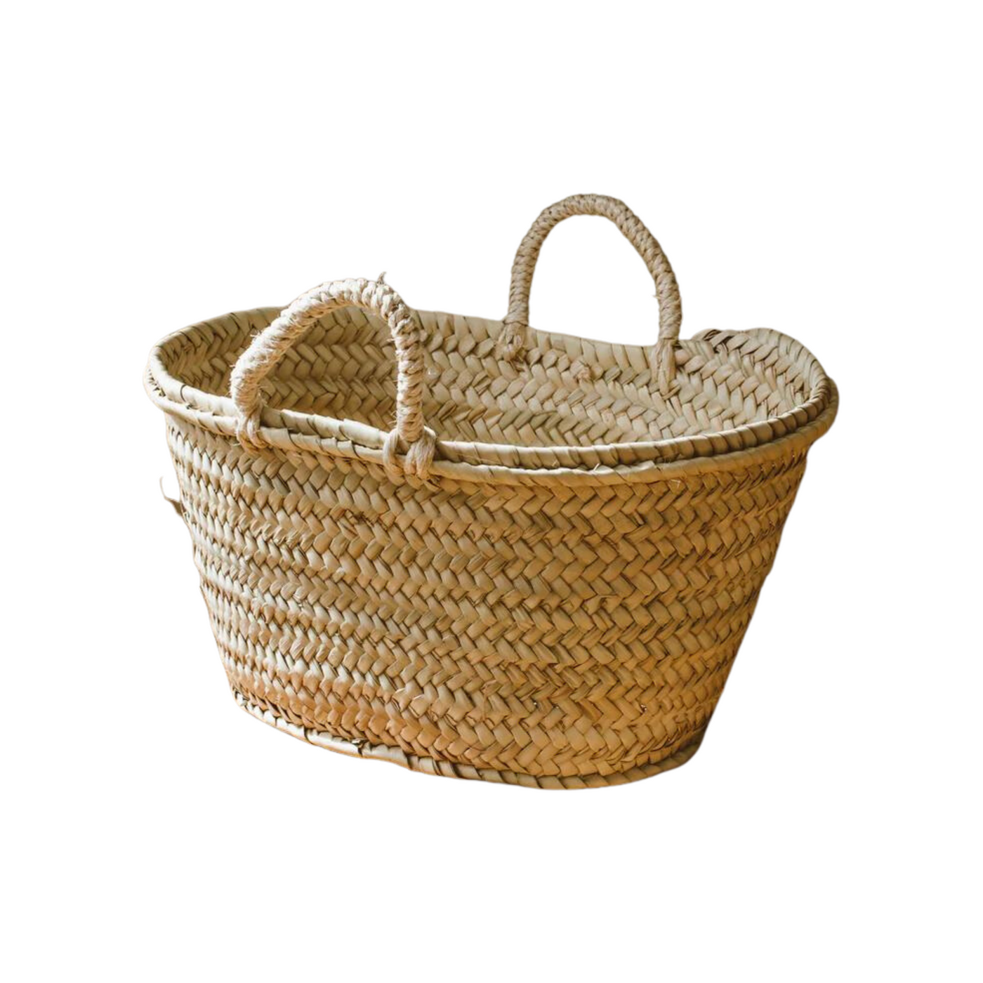 Goldrick Small Vegan Palm Leaf Basket - Radical Giving