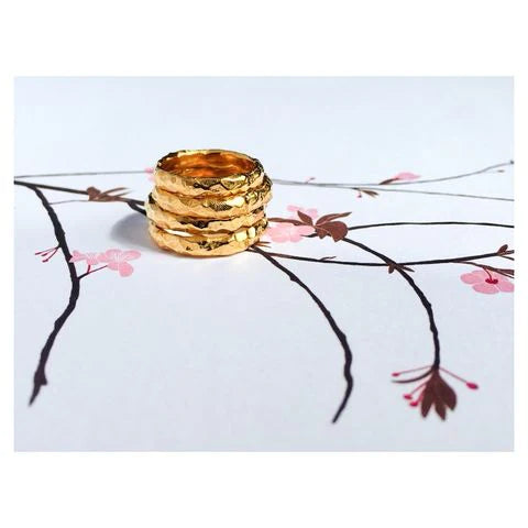 Sharlala Jewellery Hew Band Gold vermeil - Radical Giving
