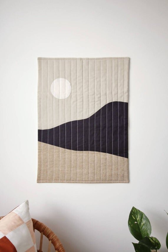 Excell Quilt Co Moonrise Handmade Wall Hanging - Radical Giving