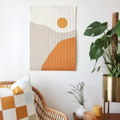 Excell Quilt Co Sunrise Handmade Wall Hanging - Radical Giving