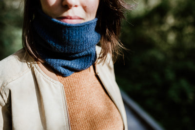 Knitted Lambswool Snood  - Radical Giving