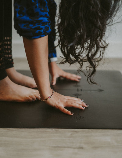 Ladina Yoga Warrior Black Yoga Mat - Radical Giving
