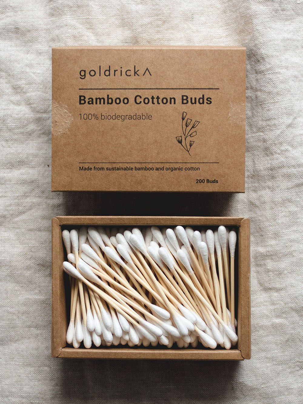 Goldrick Bamboo Cotton Buds - Radical Giving