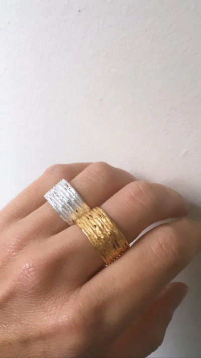 Sharlala Jewellery Withy Ring Gold Vermeil - Radical Giving 