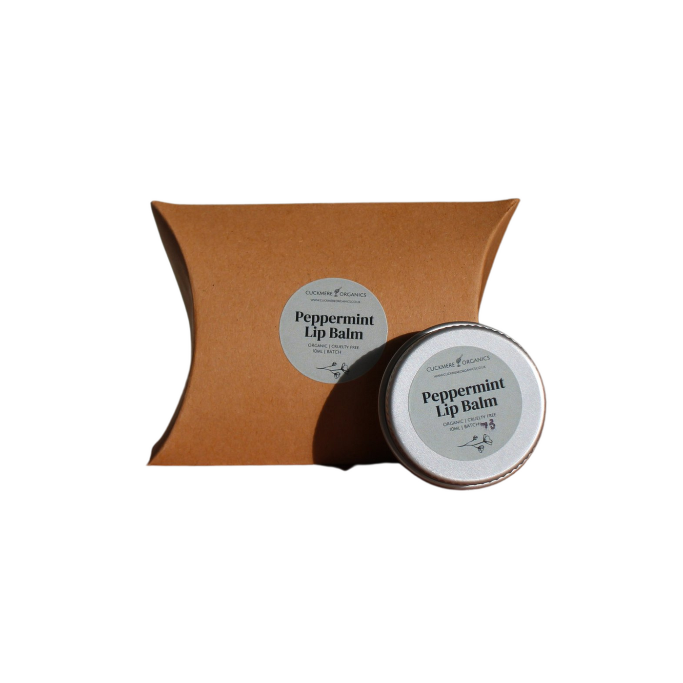 Cuckmere Organics Peppermint Lip balm 10ml - Radical Giving 