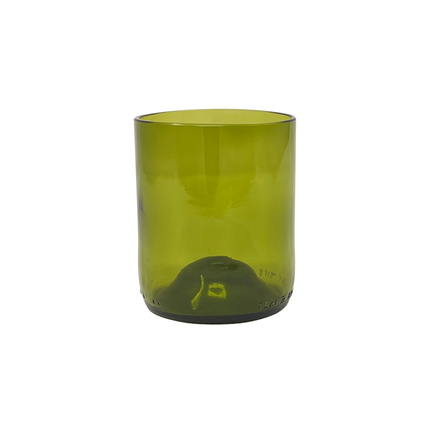 Hey Remade Recycled Low Glass Olive - Radical Giving