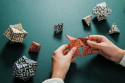 Ola Studio Origami Decoration Kit Enid Print - Radical Giving