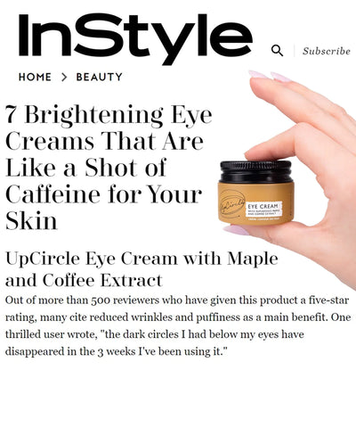 UpCircle Eye Cream with Hyaluronic Acid & Coffee - Radical Giving